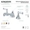 Kingston Brass KS4471FL 8" Widespread Bathroom Faucet, Polished Chrome KS4471FL - alternate 2